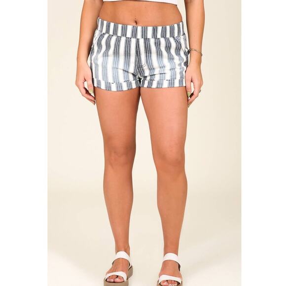 Rewash Brand High Rise Striped Shorts size Medium Juniors - Picture 1 of 6